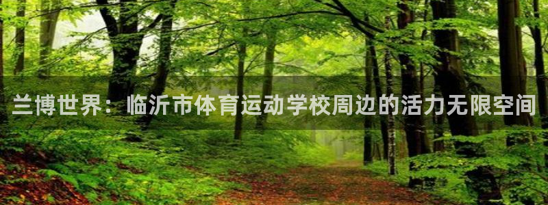 米兰体育官方正版app科技：兰博世界：临沂市体育运动