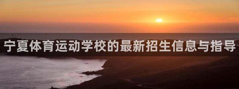 米兰体育官方正版app代理：宁夏体育运动学校的最新招