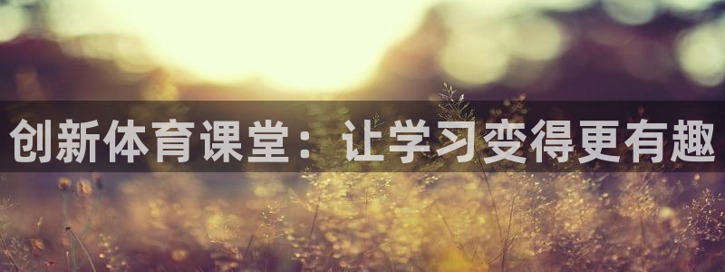 米兰体育官方正版app五金厂：创新体育课堂：让学习变